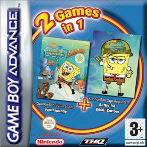 2 Games in 1: SpongeBob SquarePants: Battle for Bikini Bottom + SpongeBob SquarePants: Supersponge