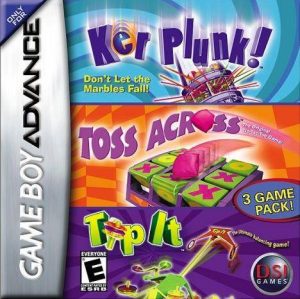 3 Game Pack!: Ker Plunk! / Toss Across / Tip It