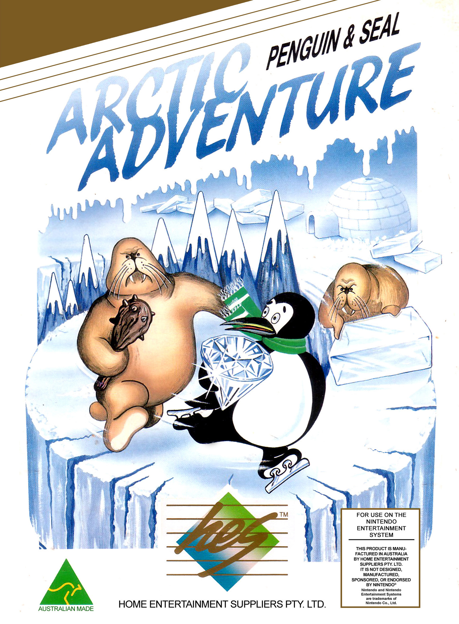 Arctic Adventure: Penguin & Seal