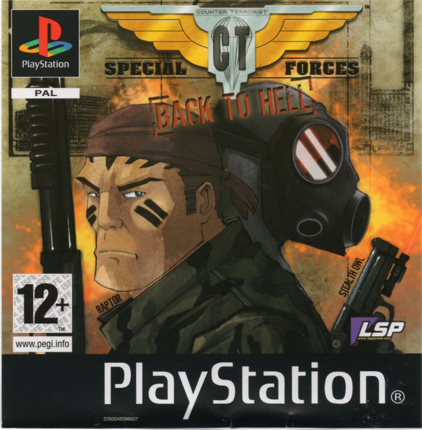 CT Special Forces: Back to Hell ROM & ISO | PSX Game