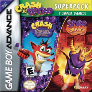 Crash & Spyro Superpack: Spyro Orange: The Cortex Conspiracy / Crash Bandicoot Purple: Ripto's Rampage