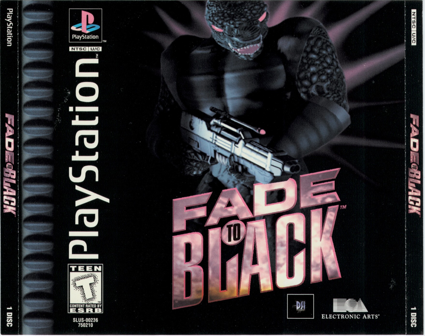 Playstation 1 черная. Fade to Black игра. Fade to Black ps1. PSX чёрный.