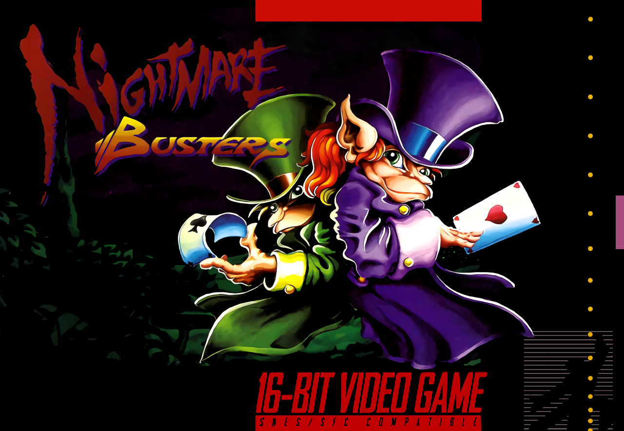 Nightmare Busters ROM - Nintendo SNES Game