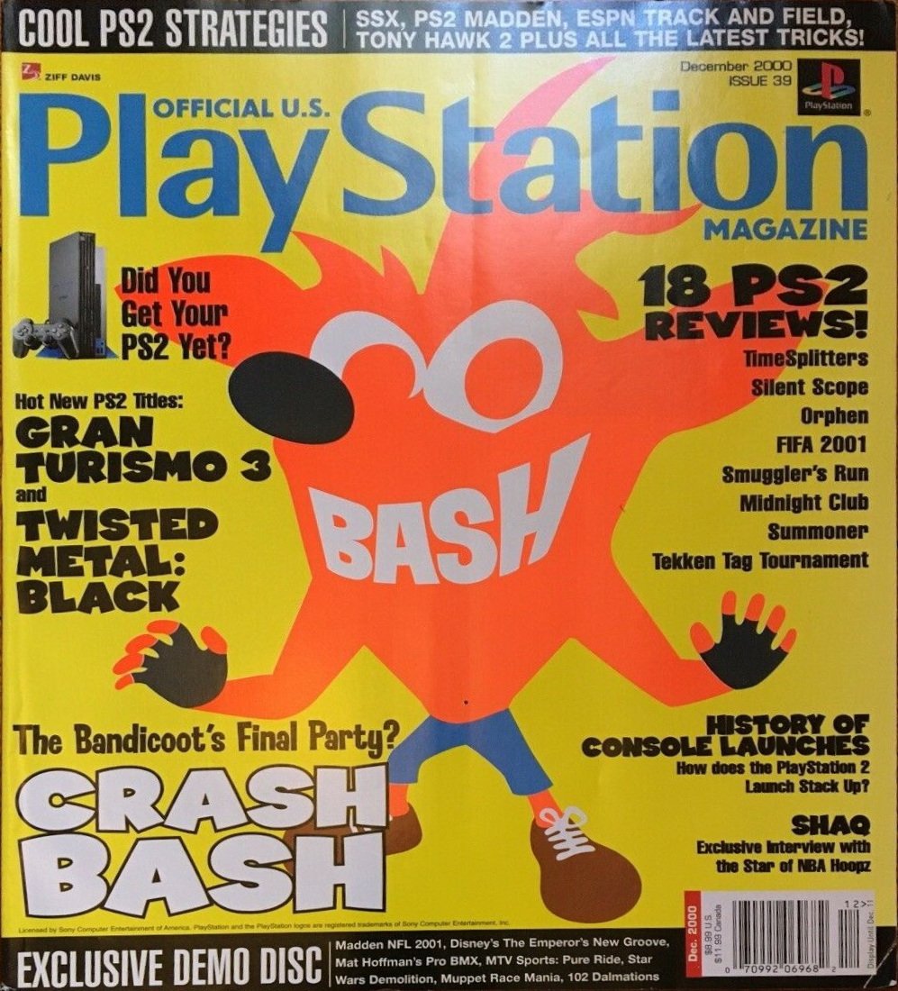 Official U.S. PlayStation Magazine Demo Disc 39 ROM & ISO | PSX Game