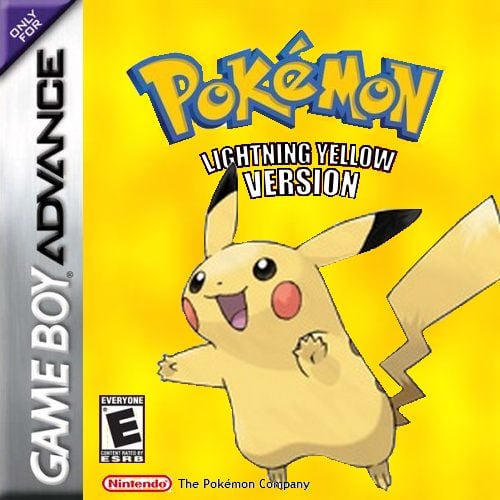 Pokemon Lightning Yellow Version - GBA