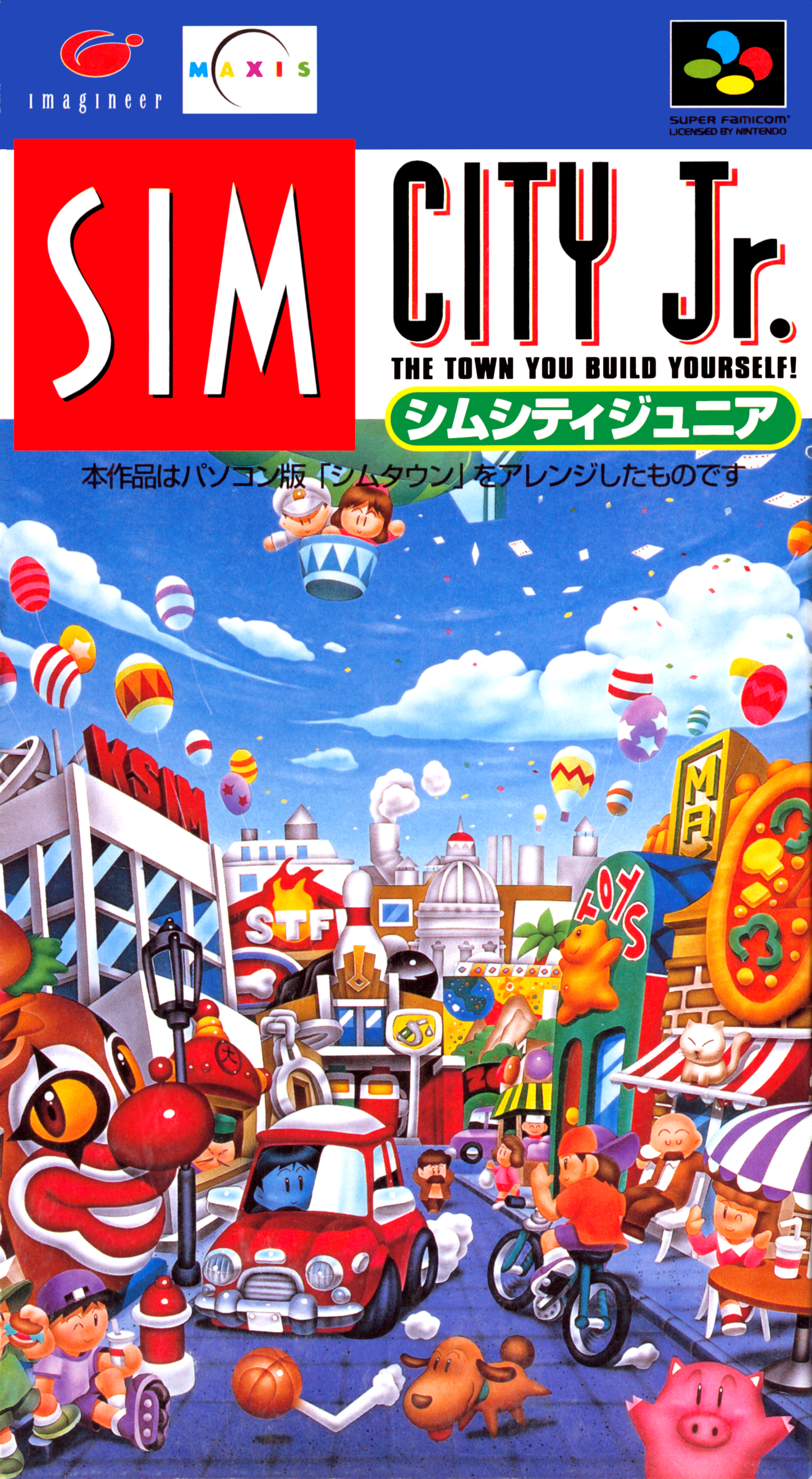 SimCity Jr: The Town You Build Yourself!