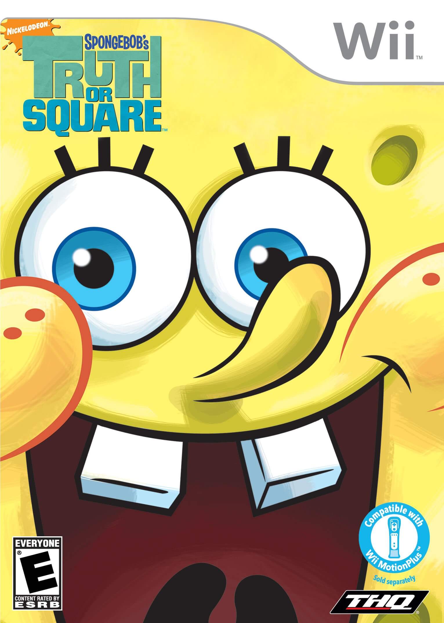 SpongeBob's Truth or Square ROM - Nintendo Wii Game