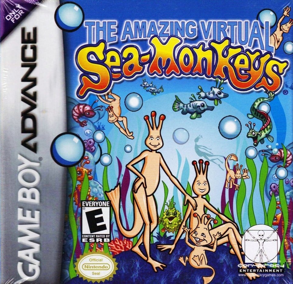 The Amazing Virtual Sea-Monkeys ROM - Nintendo GBA