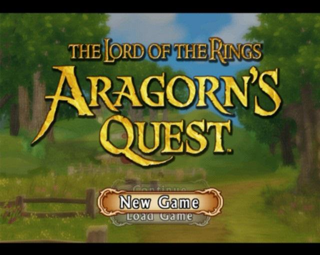 the lord of the rings aragorn's quest ps2 gameplay