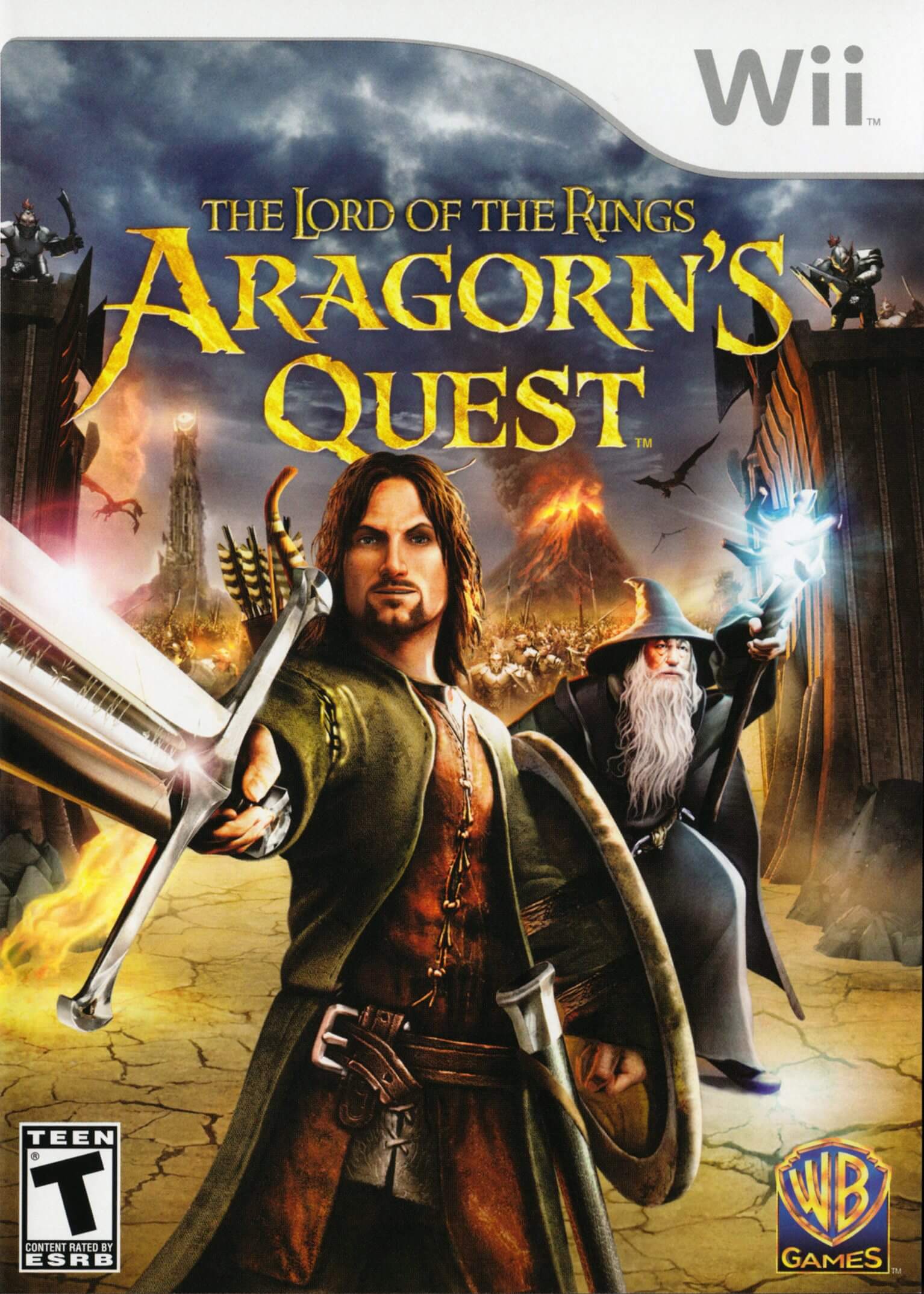 The Lord of the Rings: Aragorn's Quest ROM - Nintendo Wii Game