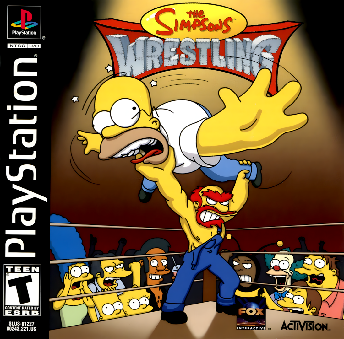 The Simpsons Wrestling