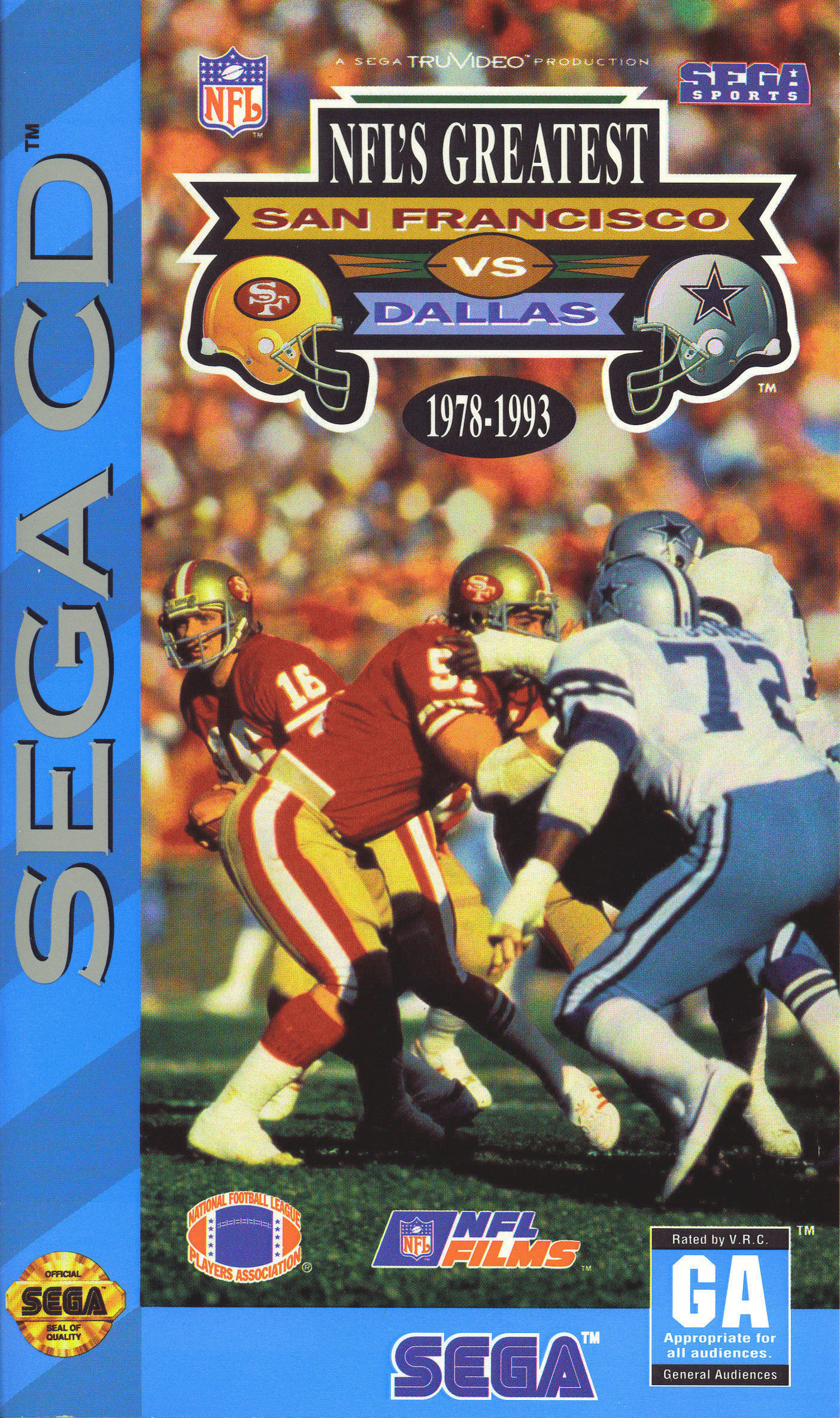 NFL's Greatest: San Francisco vs. Dallas 1978-1993