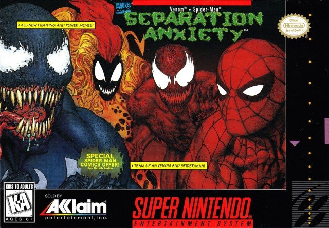 Venom/Spider-Man: Separation Anxiety