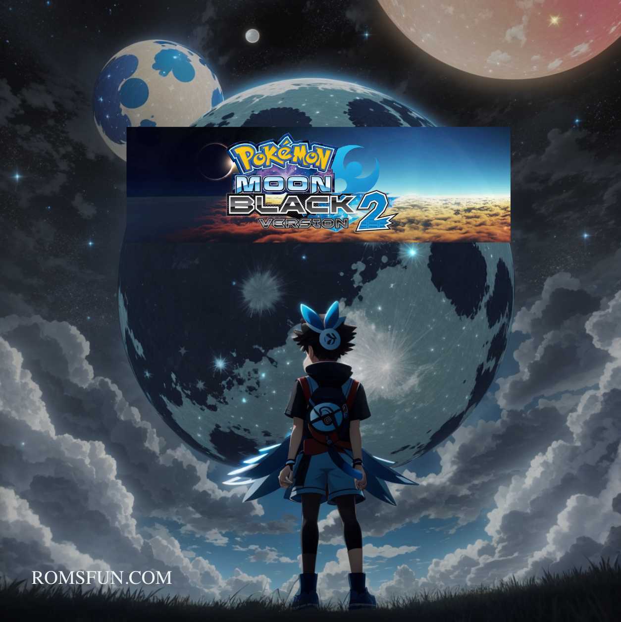 Pokemon Moon Black 2 (New Update): NDS Rom Hack With Mega Evolution, Gen 7,  Alola Forms, Unova Forms 