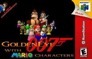 GoldenEye with Mario Characters