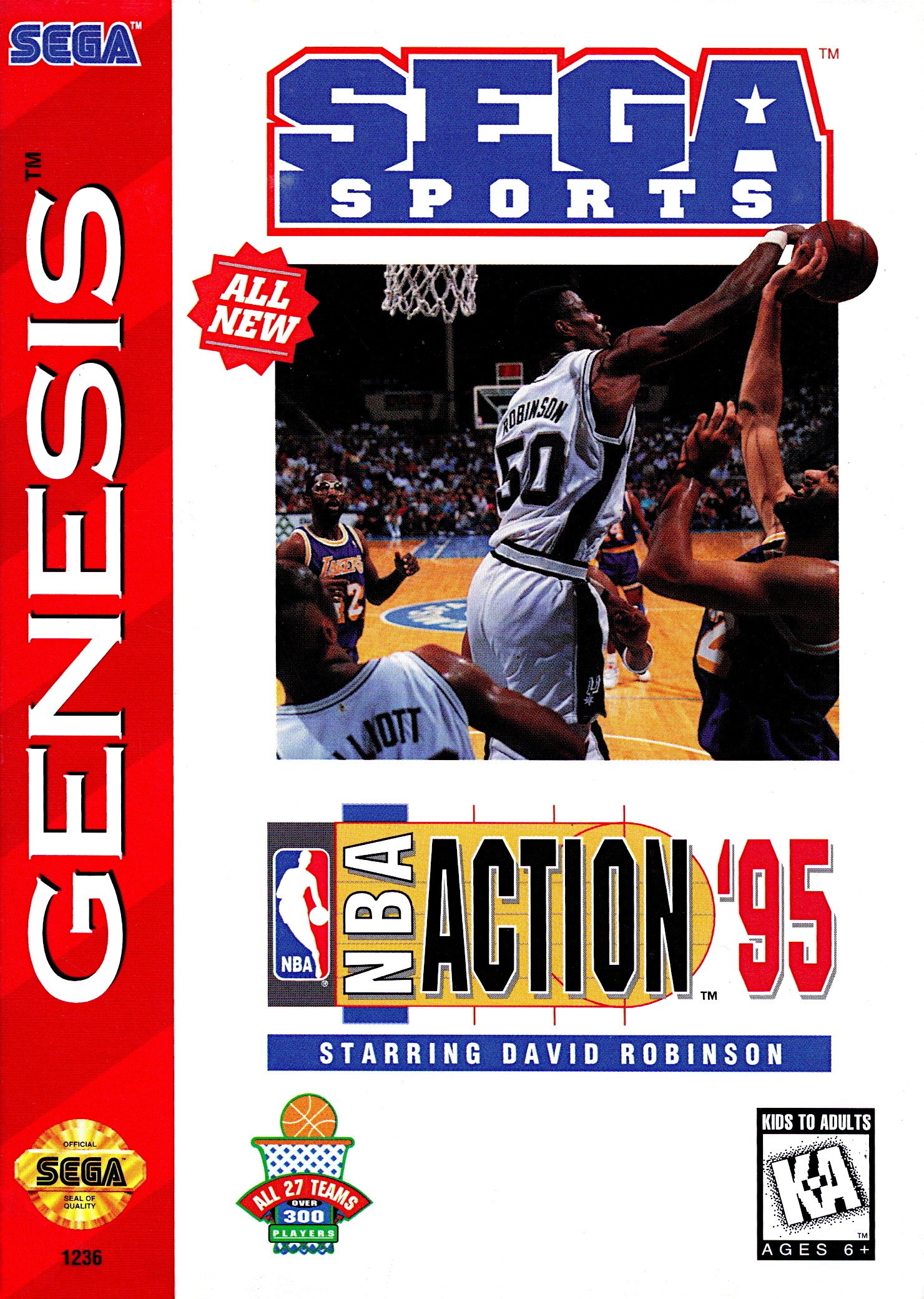 NBA Action '95 Starring David Robinson