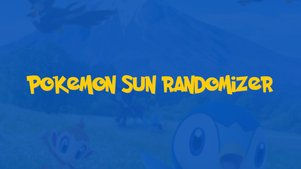 Pokemon randomizer on best sale 3ds