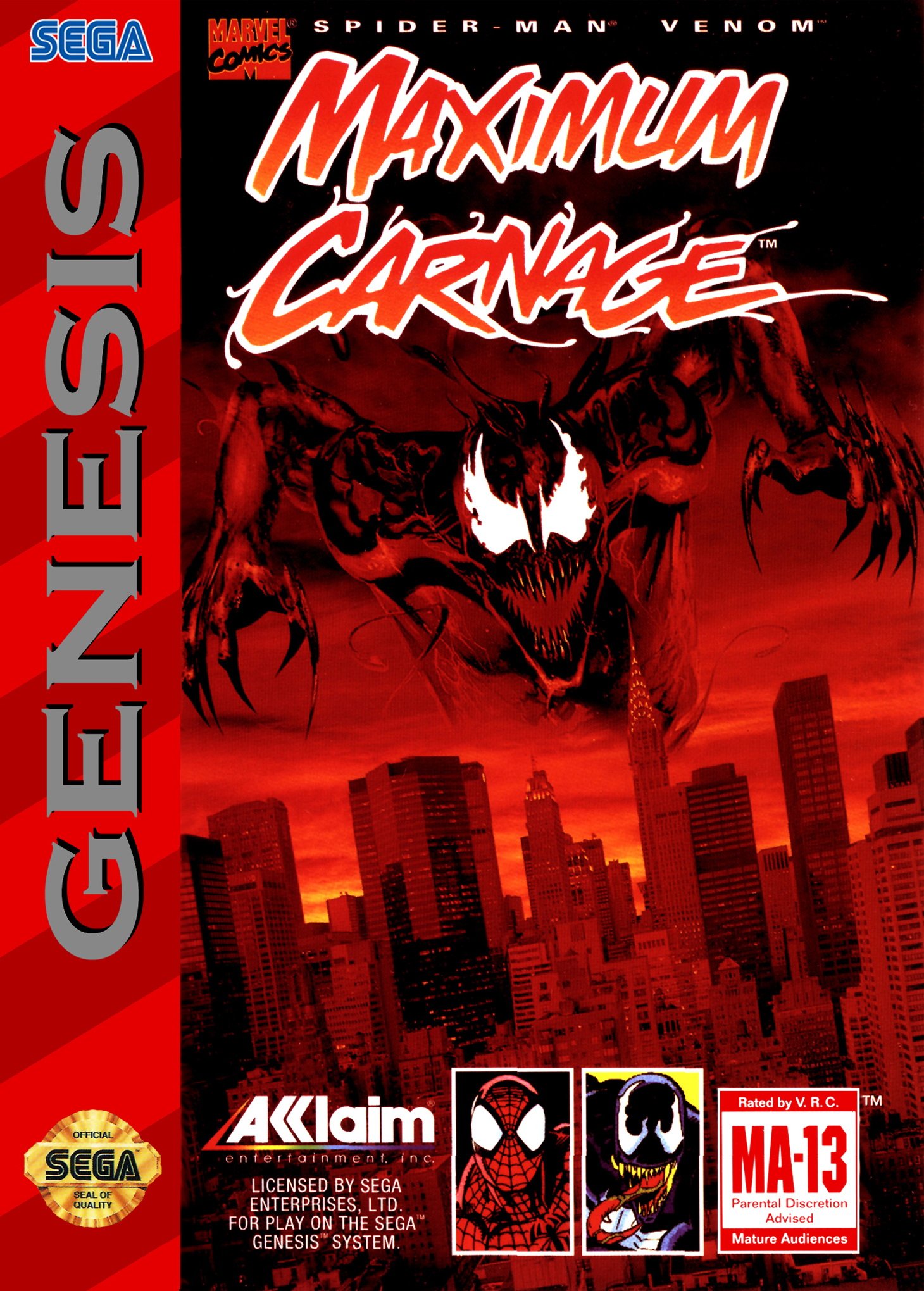 Spider-Man & Venom: Maximum Carnage