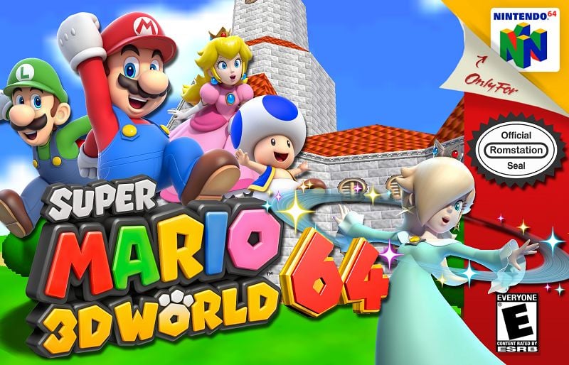 Play Super Mario 64 3D World for free without downloads