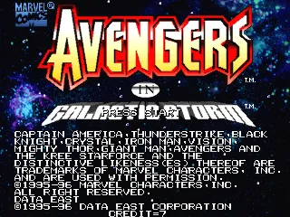 Avengers in Galactic Storm