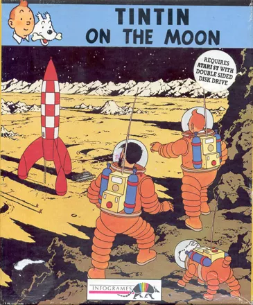 Tintin on the Moon