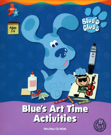 Blue’s Art Time Activities