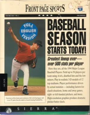 Front Page Sports: Baseball '94