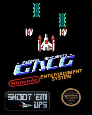 Burning Spaceship Galg