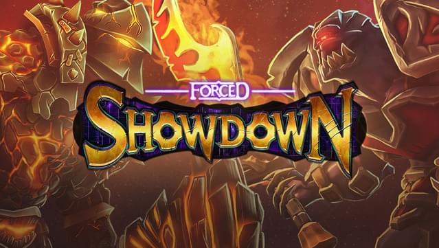 FORCED SHOWDOWN