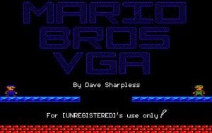 Mario Brothers VGA