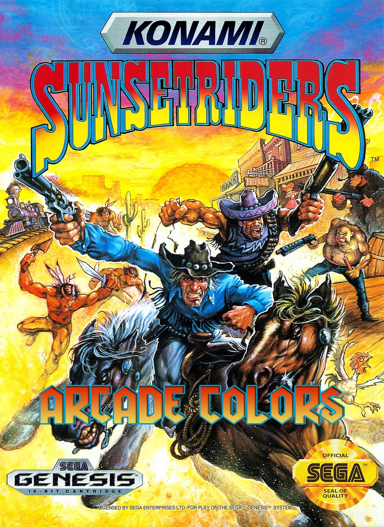 Sunset Riders – Arcade Colors
