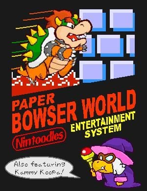 Paper Bowser World