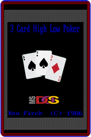 3 Card High Low Poker_0