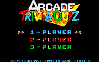 Arcade Trivia Quiz