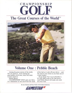 Championship Golf: The Great Courses of the World: Volume One: Pebble Beach_3