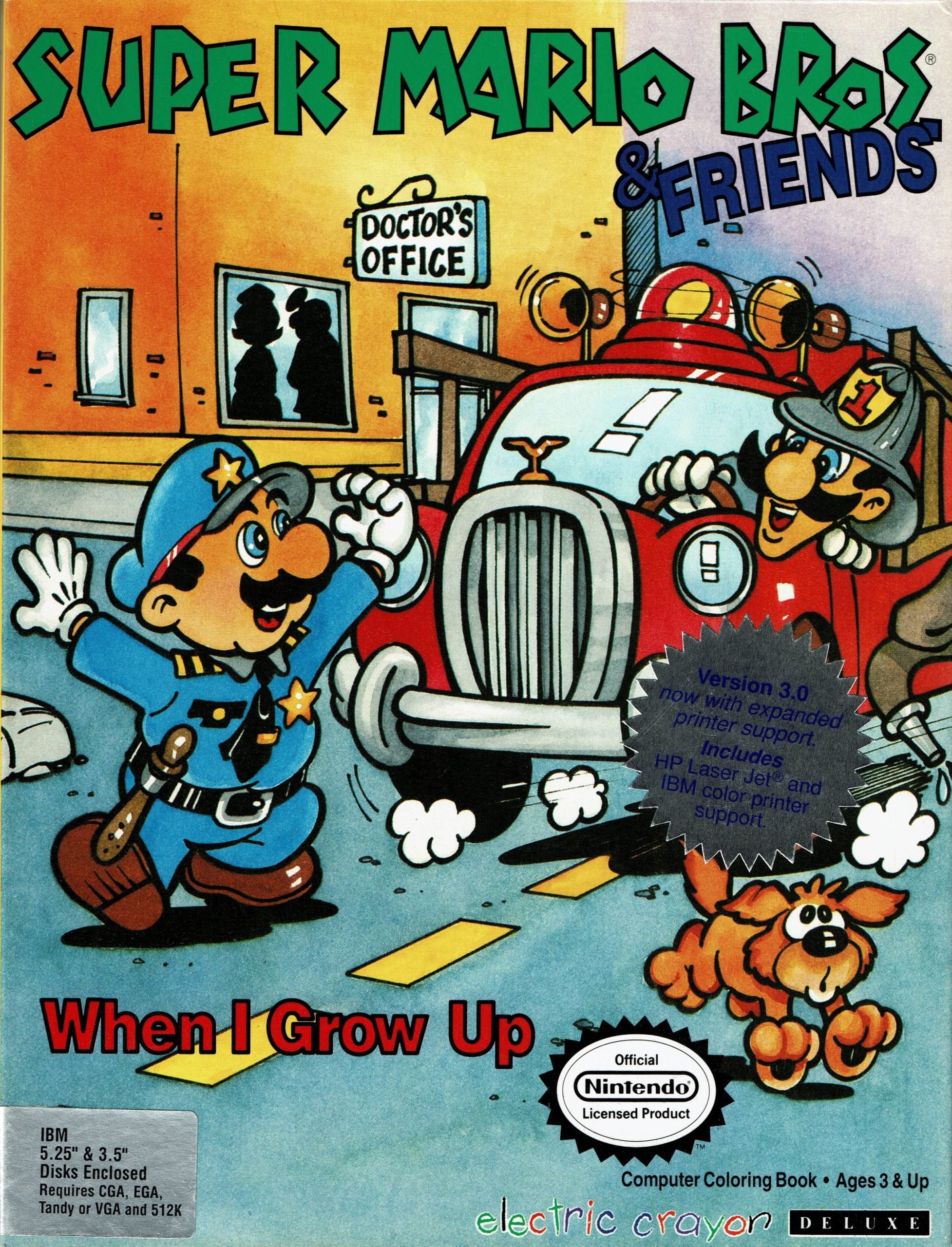 Electric Crayon 3.1: Super Mario Bros. & Friends: When I Grow Up_1