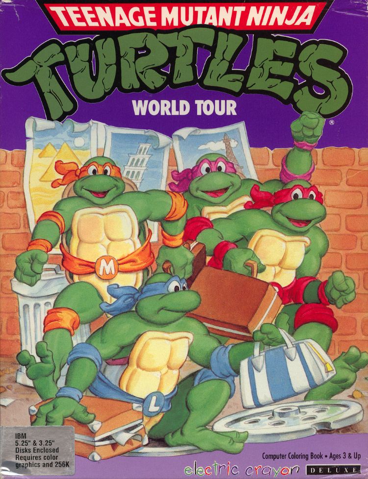 Electric Crayon Deluxe: Teenage Mutant Ninja Turtles: World Tour_0