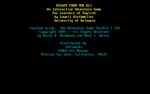 Escape from the ELI_2