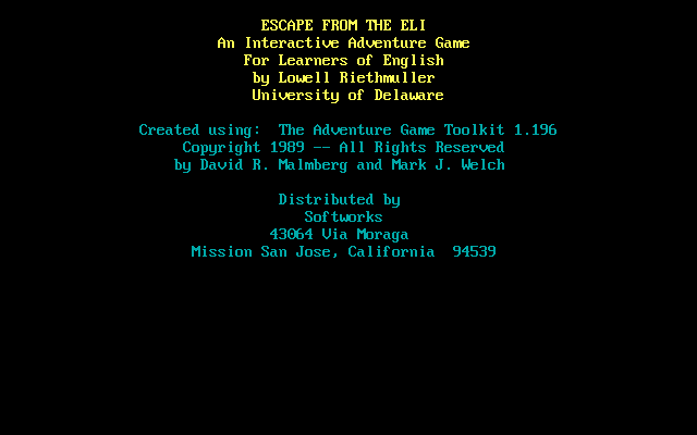 Escape from the ELI_2