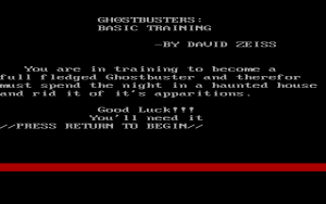 Ghostbusters: Basic Training_0