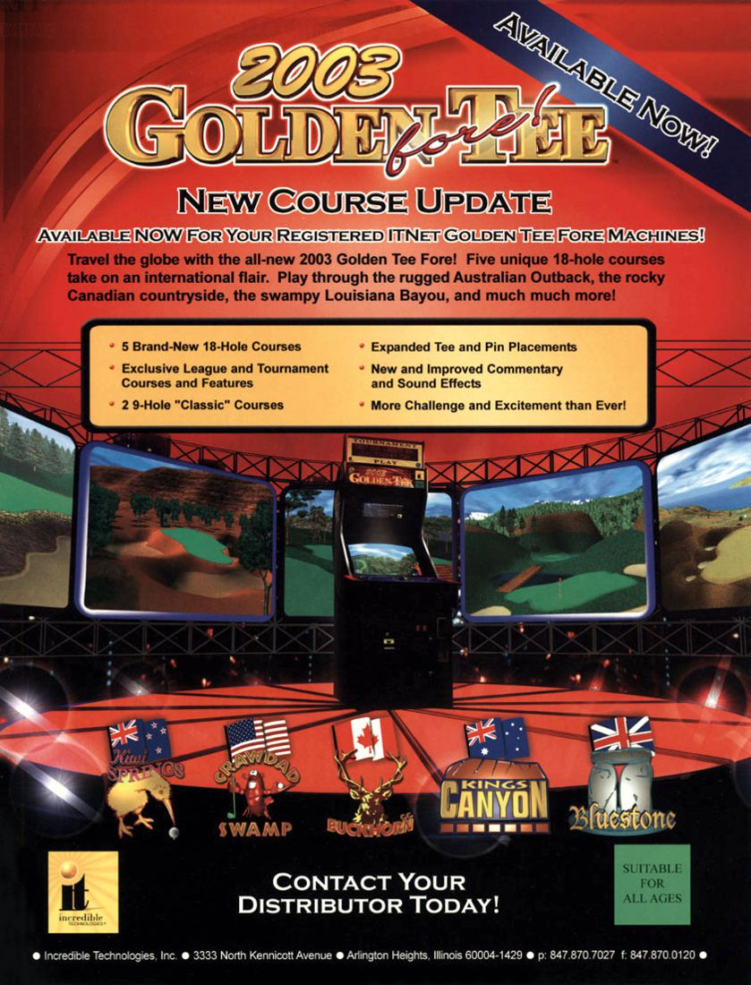 Golden Tee Fore! 2003_2