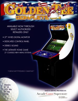 Golden Tee Fore! 2006 Complete