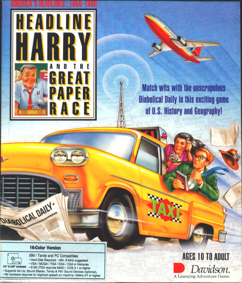 Headline Harry and The Great Paper Race_0