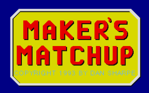 Maker’s Matchup_1