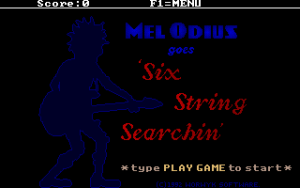 Mel Odius goes Six String Searchin’_1