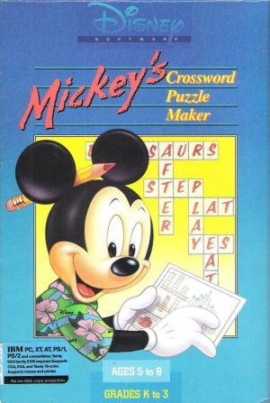 Mickey’s Crossword Puzzle Maker_0