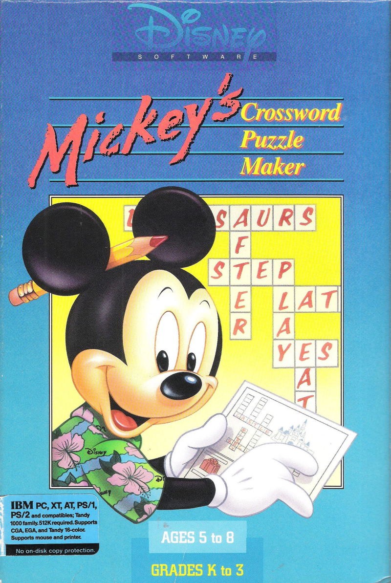 Mickey’s Crossword Puzzle Maker_0
