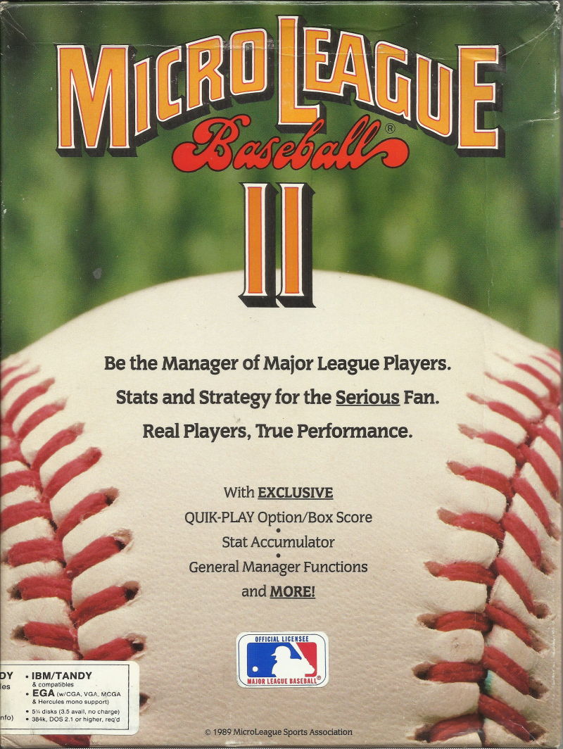 MicroLeague Baseball II_0