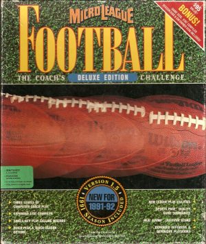 MicroLeague Football: The Coach’s Challenge: Deluxe Edition_0