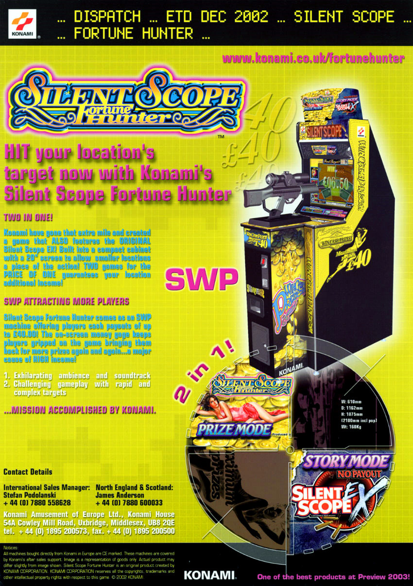 Silent Scope: Fortune Hunter_0